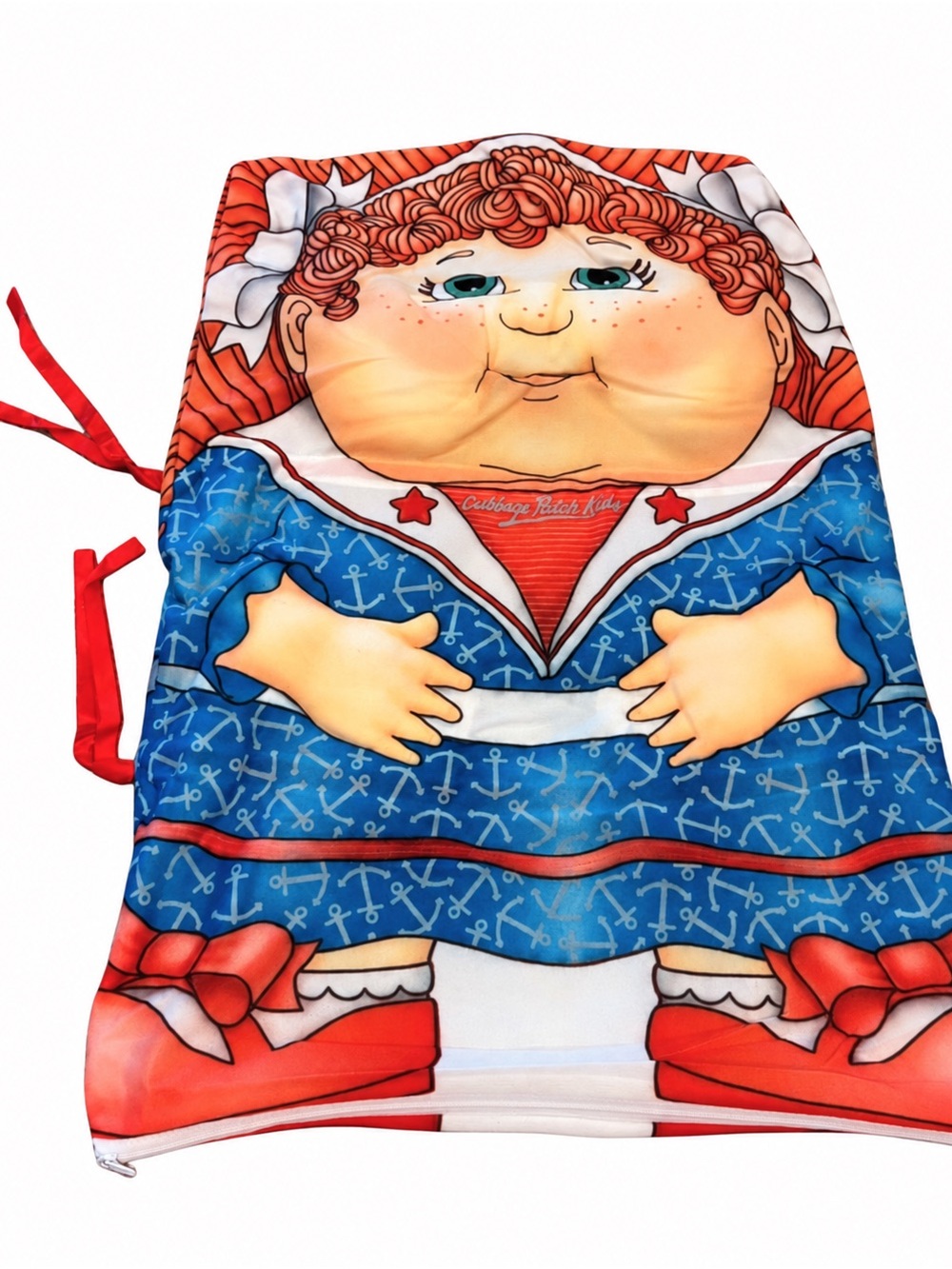 Cabbage Patch Kids Stuffin Puffs Vintage Pillow Case Pajama Holder CATCO Dolls